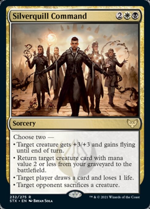 Silverquill Command (Strixhaven) Light Play