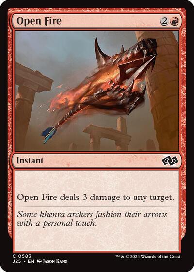 Open Fire (Foundations Jumpstart) Light Play