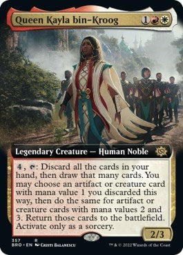 Queen Kayla bin-Kroog (Extended Art) (The Brothers' War) Light Play