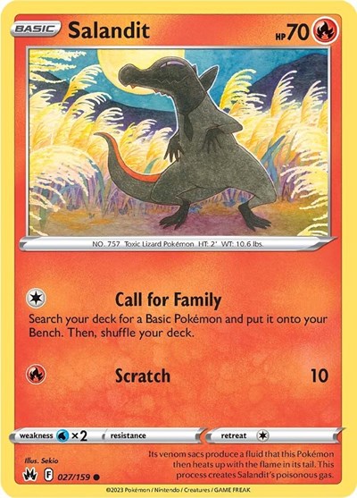 Salandit (Crown Zenith) Near Mint