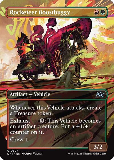 Rocketeer Boostbuggy (Borderless) (Aetherdrift) Light Play