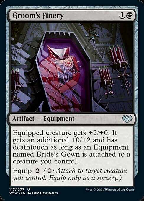 Groom's Finery (Innistrad: Crimson Vow) Light Play