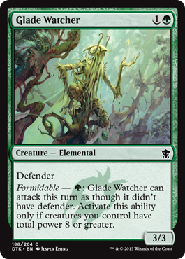 Glade Watcher (Dragons of Tarkir) Light Play
