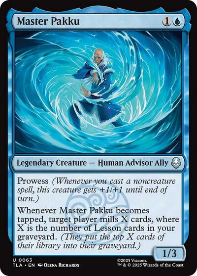 Master Pakku (Avatar: The Last Airbender) Light Play Foil