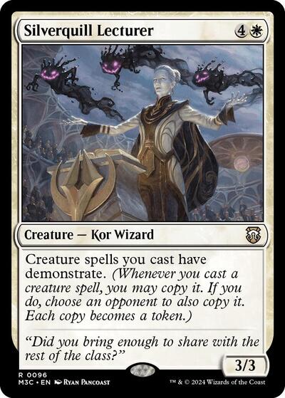 Silverquill Lecturer (Commander: Modern Horizons 3) Light Play
