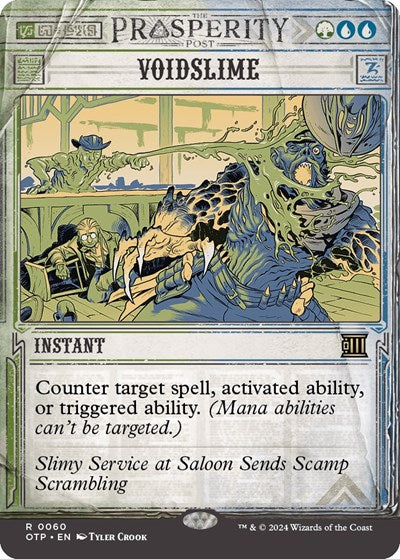 Voidslime (Outlaws of Thunder Junction: Breaking News) Light Play
