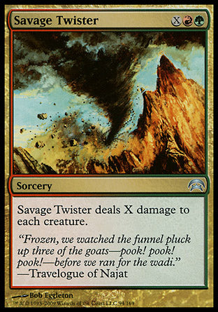 Savage Twister (Planechase) Light Play