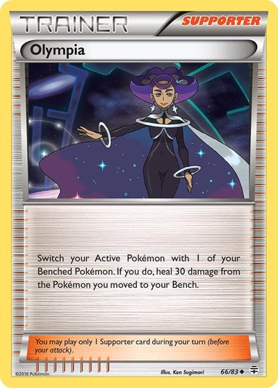 Olympia (Generations) Heavy Play Reverse Holofoil