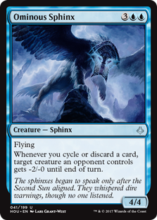 Ominous Sphinx (Hour of Devastation) Light Play