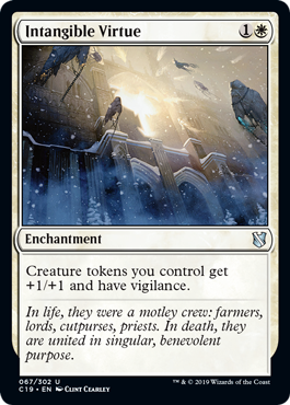 Intangible Virtue (Commander 2019) Light Play