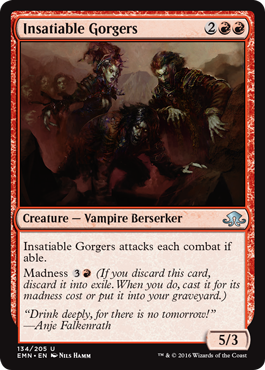 Insatiable Gorgers (Eldritch Moon) Light Play