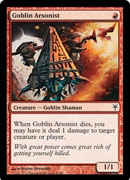 Goblin Arsonist (Duel Decks: Sorin vs Tibalt) Medium Play