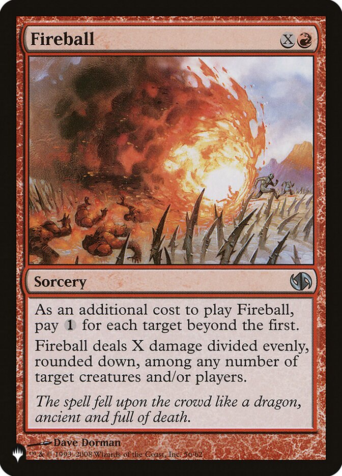 Fireball (The List) Light Play