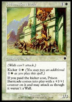 Prison Barricade (Invasion) Light Play