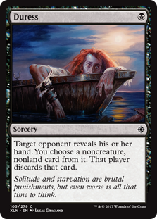 Duress (Ixalan) Light Play