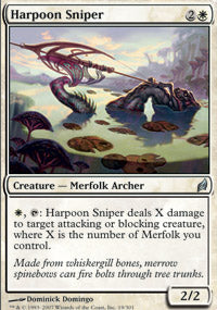 Harpoon Sniper (Lorwyn) Light Play