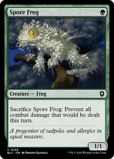 Spore Frog (Commander: Bloomburrow) Light Play