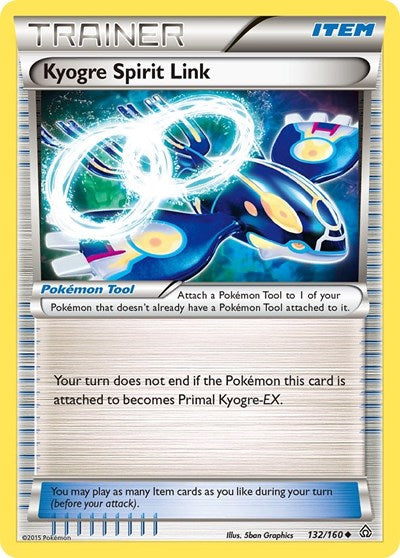 Kyogre Spirit Link (XY - Primal Clash) Light Play