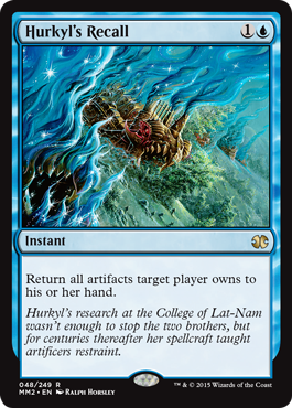 Hurkyl's Recall (Modern Masters 2015) Light Play