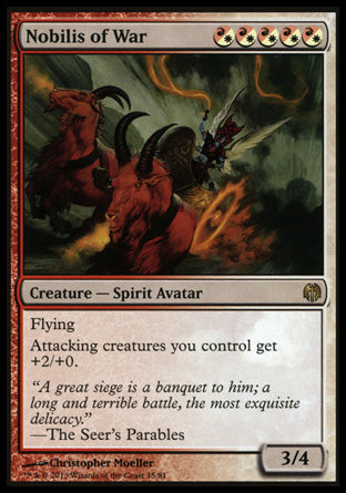 Nobilis of War (Duel Decks: Heroes vs Monsters) Light Play