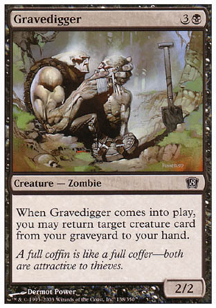 Gravedigger (8th Edition) Medium Play