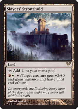 Slayers' Stronghold (Avacyn Restored) Light Play