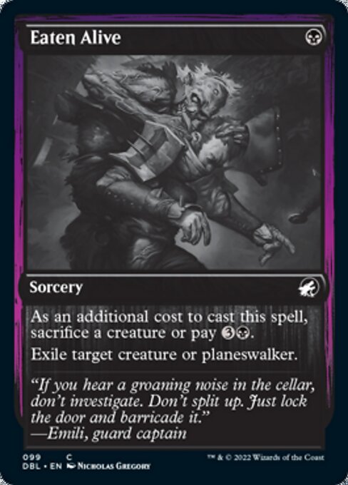 Eaten Alive (Innistrad: Double Feature) Light Play