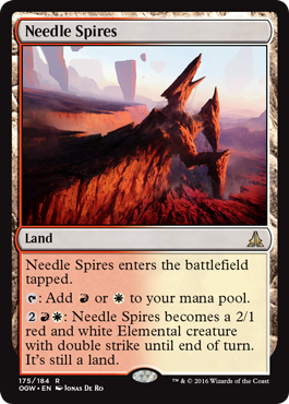 Needle Spires (Oath of the Gatewatch) Light Play Foil
