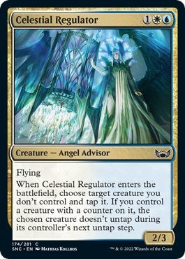 Celestial Regulator (Streets of New Capenna) Light Play Foil