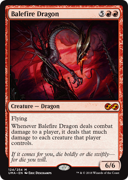 Balefire Dragon (Ultimate Masters) Light Play