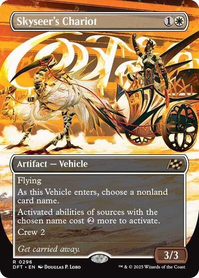Skyseer's Chariot (Borderless) (Aetherdrift) Light Play