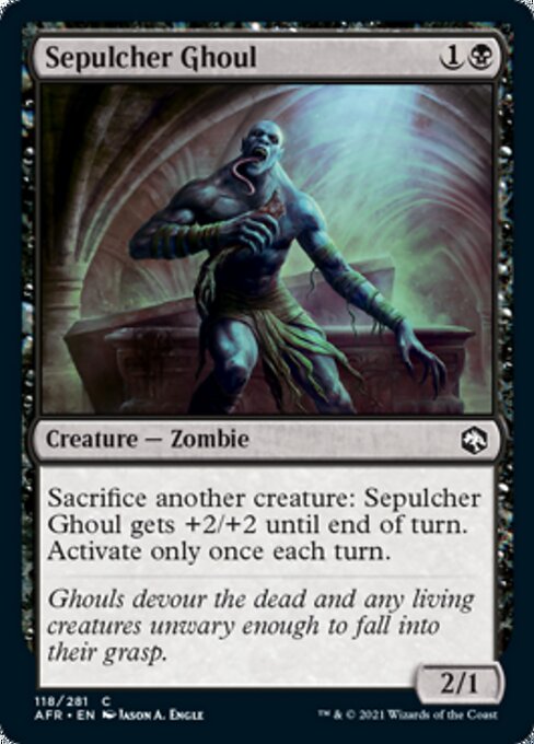 Sepulcher Ghoul (Adventures in the Forgotten Realms) Light Play