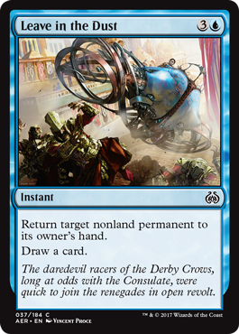 Leave in the Dust (Aether Revolt) Light Play