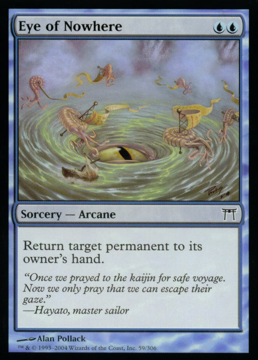 Eye of Nowhere (Champions of Kamigawa) Light Play
