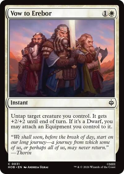 Vow to Erebor (The Hobbit) Light Play
