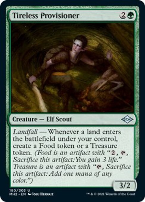 Tireless Provisioner (Modern Horizons 2) Light Play