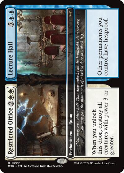 Restricted Office / Lecture Hall (Duskmourn: House of Horror) Light Play