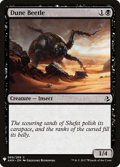 Dune Beetle (Mystery Booster) Light Play