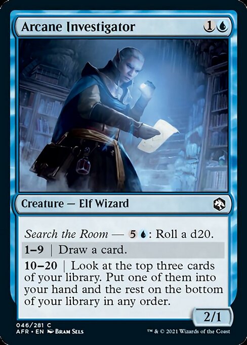 Arcane Investigator (Adventures in the Forgotten Realms) Light Play