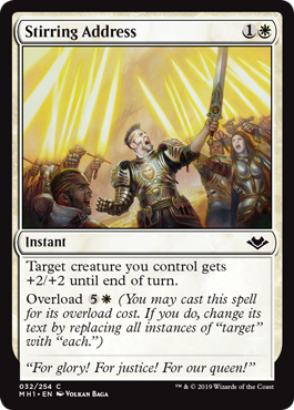 Stirring Address (Modern Horizons) Light Play
