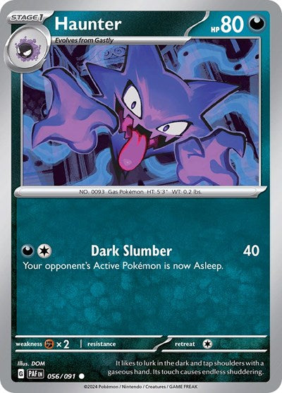 Haunter (SV: Paldean Fates) Light Play Reverse Holofoil