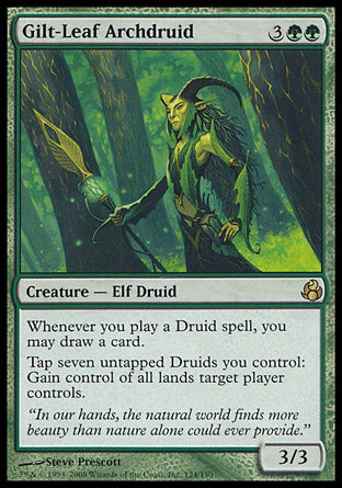 Gilt-Leaf Archdruid (Morningtide) Light Play