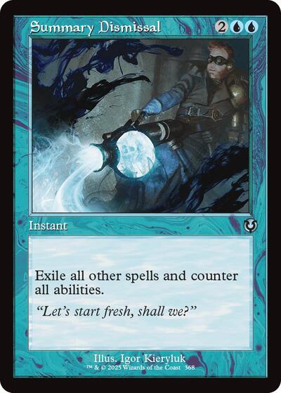 Summary Dismissal (Retro Frame) (Innistrad Remastered) Light Play