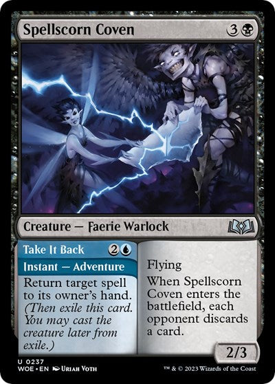 Spellscorn Coven (Wilds of Eldraine) Light Play