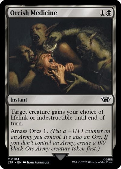 Orcish Medicine (Universes Beyond: The Lord of the Rings: Tales of Middle-earth) Light Play