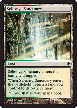 Selesnya Sanctuary (Commander 2013 Edition) Light Play