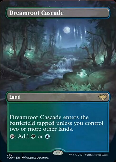 Dreamroot Cascade (Borderless) (Innistrad: Crimson Vow) Light Play