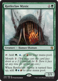 Rattleclaw Mystic (Khans of Tarkir) Medium Play