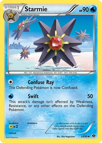 Starmie (Next Destinies) Light Play