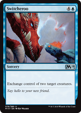 Switcheroo (Magic 2019 Core Set) Light Play
